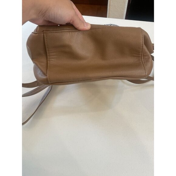 Y2K Mini Backpack Purse‎ Bag Nautical Stripes Tassle Beach Coastal Vacation - Picture 4 of 10